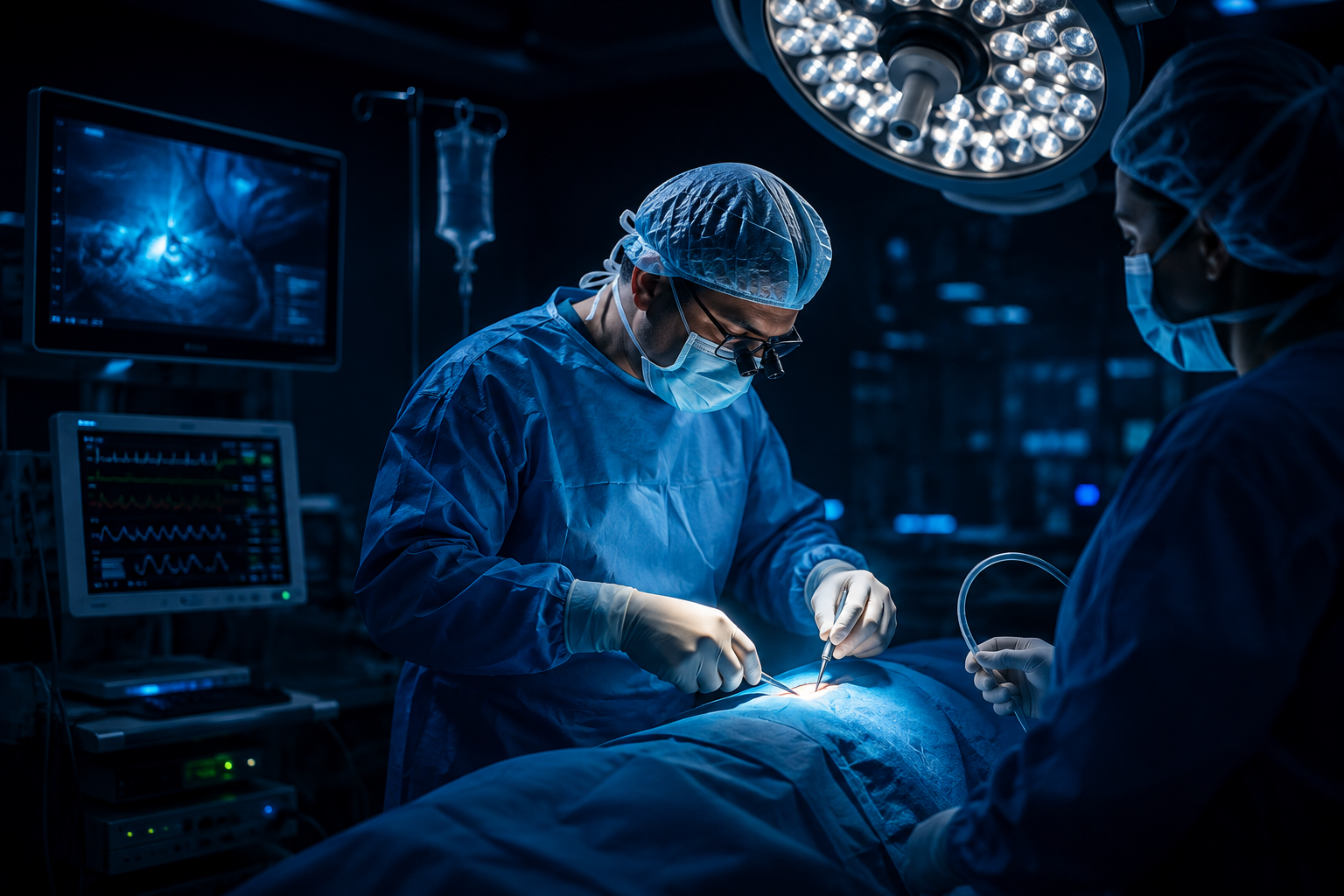 Doctor providing healthcare consultation